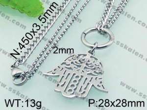 Stainless Steel Necklace - KN19707-Z