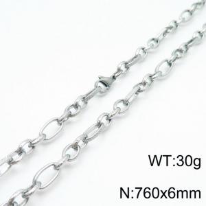 Stainless Steel Necklace - KN197189-Z