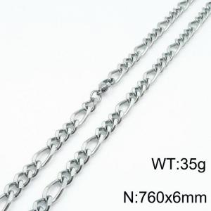 Stainless Steel Necklace - KN197221-Z
