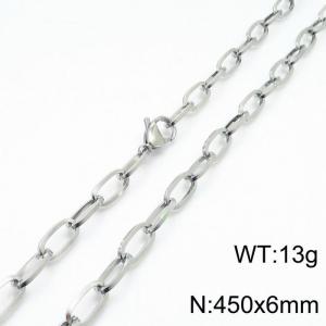 Stainless Steel Necklace - KN197239-Z