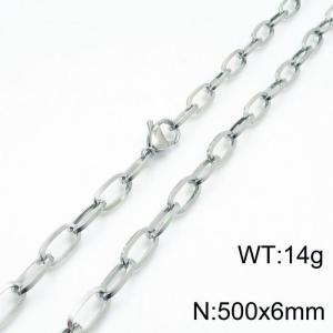 Stainless Steel Necklace - KN197240-Z