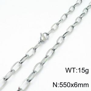 Stainless Steel Necklace - KN197241-Z