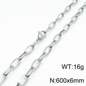 Stainless Steel Necklace - KN197242-Z