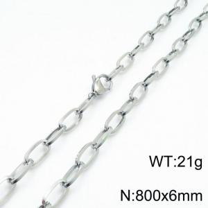 Stainless Steel Necklace - KN197246-Z