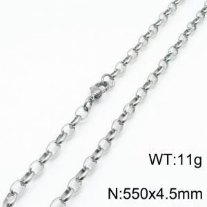 Stainless Steel Necklace - KN197257-Z