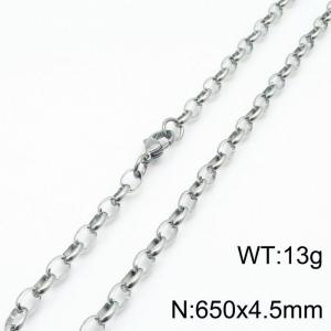 Stainless Steel Necklace - KN197259-Z