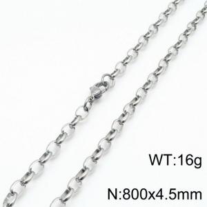 Stainless Steel Necklace - KN197262-Z