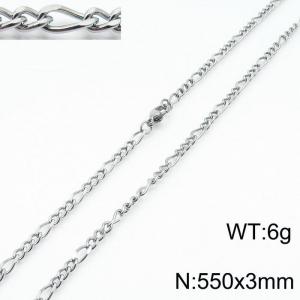Stainless Steel Necklace - KN197289-Z