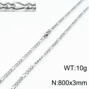 Stainless Steel Necklace - KN197294-Z
