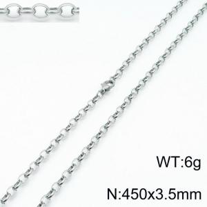 Stainless Steel Necklace - KN197295-Z