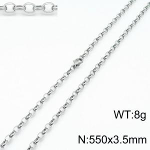 Stainless Steel Necklace - KN197297-Z
