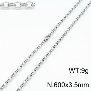 Stainless Steel Necklace - KN197298-Z