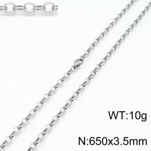 Stainless Steel Necklace - KN197299-Z