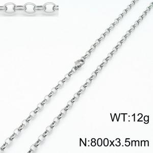 Stainless Steel Necklace - KN197302-Z