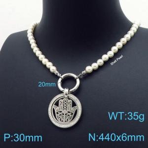 Shell Pearl Necklaces - KN197347-Z