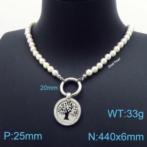 Shell Pearl Necklaces - KN197348-Z