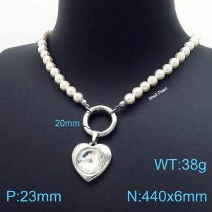 Shell Pearl Necklaces - KN197357-Z