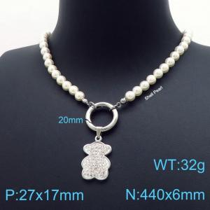 Shell Pearl Necklaces - KN197358-Z