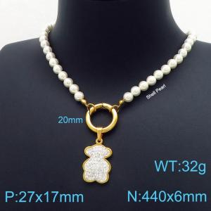 Shell Pearl Necklaces - KN197374-Z