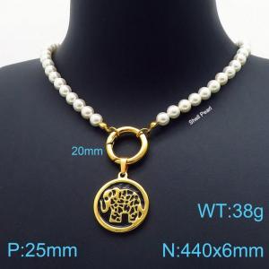 Shell Pearl Necklaces - KN197381-Z