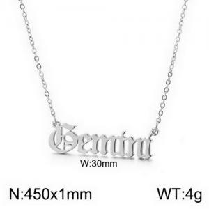 Stainless Steel Necklace - KN197480-KLX