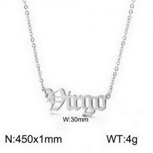 Stainless Steel Necklace - KN197482-KLX