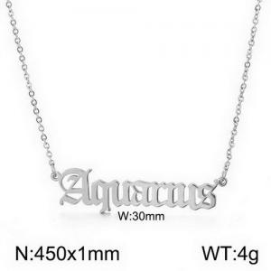 Stainless Steel Necklace - KN197489-KLX