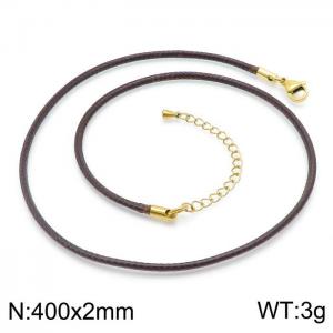 Plastic Necklace - KN197903-Z