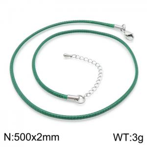 Plastic Necklace - KN197920-Z