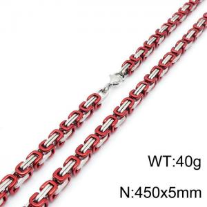 Stainless Steel Necklace - KN198186-Z