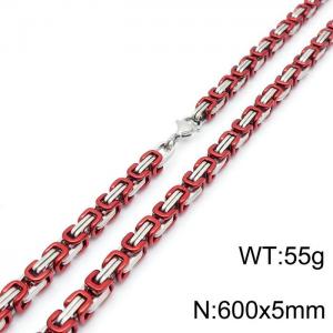 Stainless Steel Necklace - KN198189-Z
