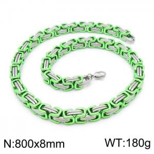 Stainless Steel Necklace - KN198297-Z