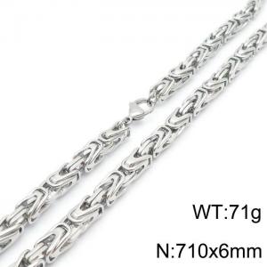 Stainless Steel Necklace - KN198399-Z