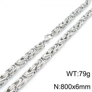 Stainless Steel Necklace - KN198401-Z