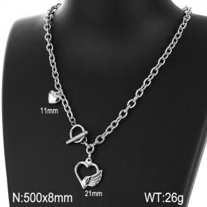 Stainless Steel Necklace - KN198607-Z