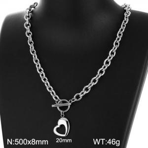Stainless Steel Necklace - KN198613-Z