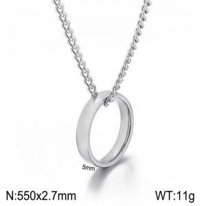 Stainless Steel Necklace - KN198673-Z