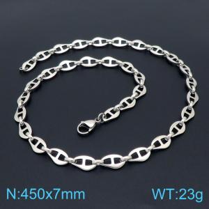Stainless Steel Necklace - KN199075-Z
