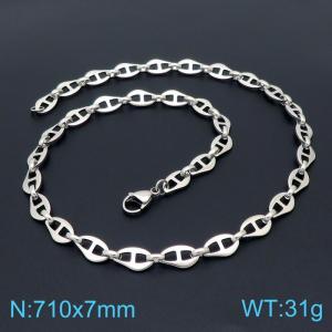 Stainless Steel Necklace - KN199080-Z