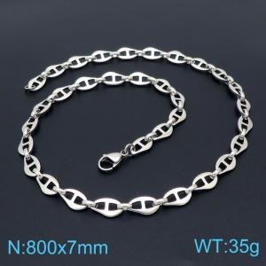 Stainless Steel Necklace - KN199082-Z
