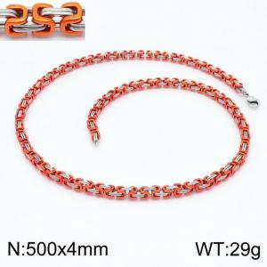Stainless Steel Necklace - KN199123-Z