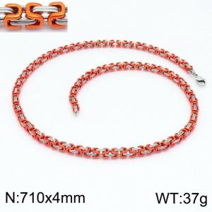Stainless Steel Necklace - KN199127-Z