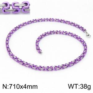Stainless Steel Necklace - KN199135-Z