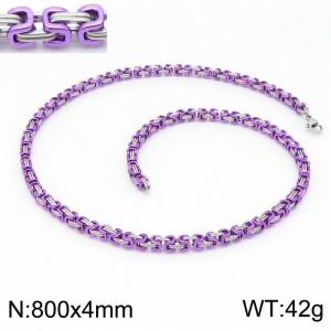 Stainless Steel Necklace - KN199137-Z