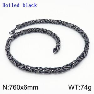 Stainless Steel Necklace - KN199168-Z