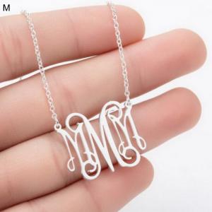 Stainless Steel Necklace - KN199877-WGNF