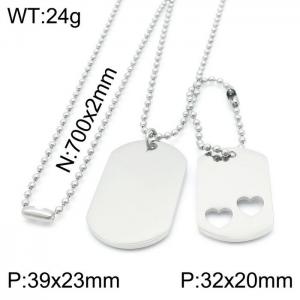 Stainless Steel Necklace - KN199938-Z
