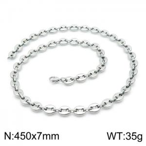 Stainless Steel Necklace - KN199950-Z