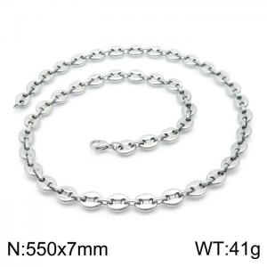 Stainless Steel Necklace - KN199952-Z