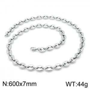 Stainless Steel Necklace - KN199953-Z